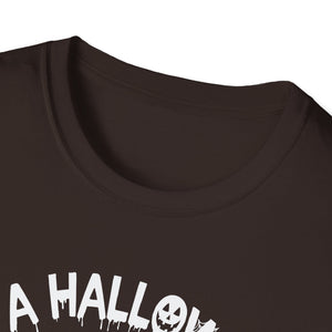 Halloween & Camping T-Shirt — “I’m a Halloween and Camping Kinda Girl” Retro Graphic Tee