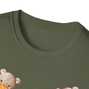 Bear Halloween Costume Bear Halloween T-Shirt Unisex Softstyle T-Shirt