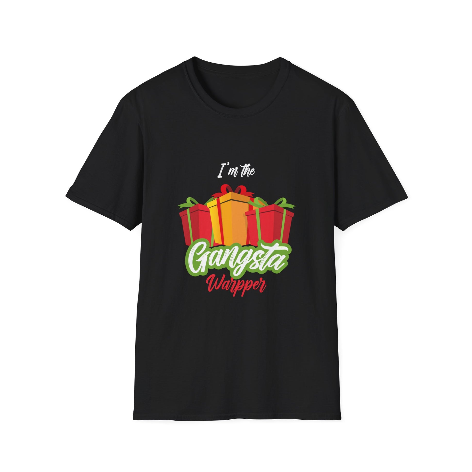 Christmas I_m The Gangsta Wrapper Christmas Unisex T-Shirt