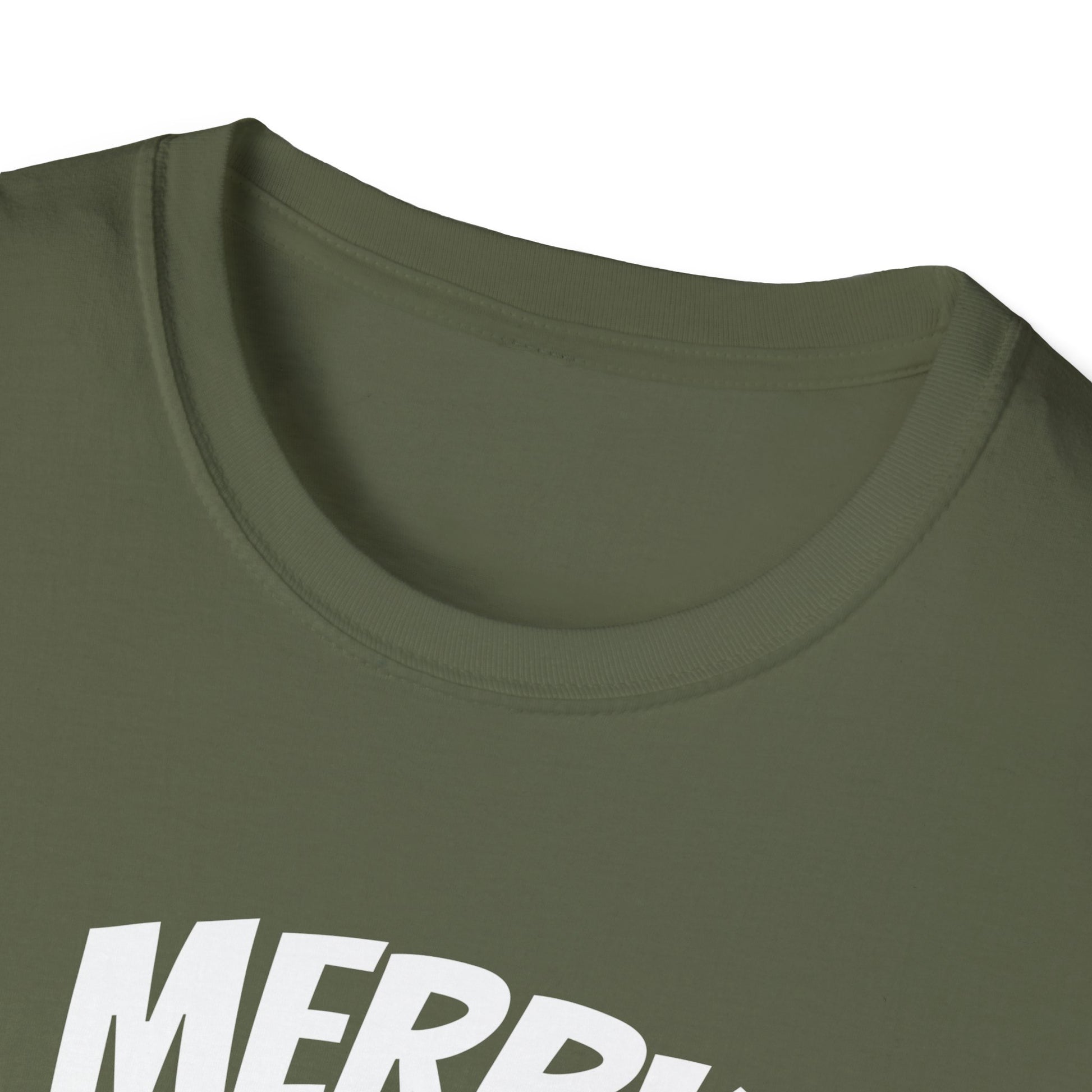 Merry Woofmas T-Shirt — Cute Santa Dog Christmas Tee