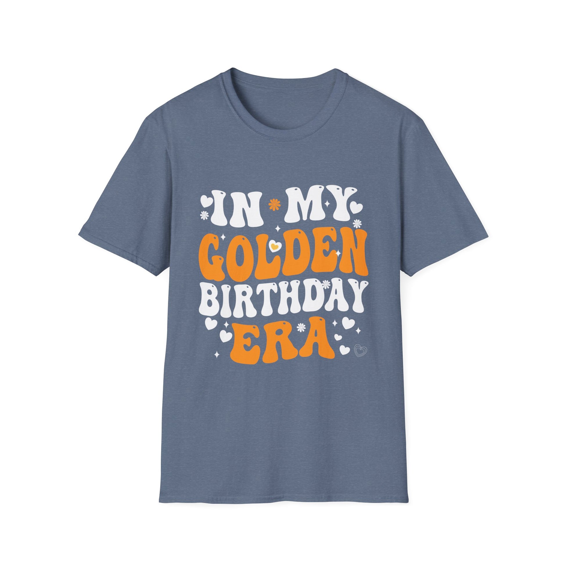 Retro Groovy In My Golden Birthday Era Unisex T-Shirt