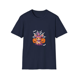 Cute Halloween Witchy Chihuahua Halloween TeeUnisex Softstyle T-Shirt