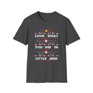 Santa Face Retro Sunglasses Christmas Xmas Men Women Kids T-Shirt-productor-mockup