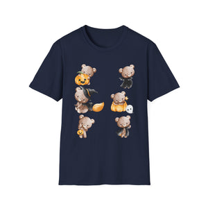 Bear Halloween Costume Bear Halloween T-Shirt Unisex Softstyle T-Shirt
