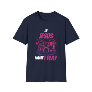 BoredKoalas Jesus Name I Play Drums Unisex T-Shirt