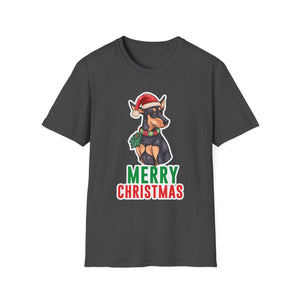 Blue Heeler With Christmas Sweater  Merry Christmas Unisex T-Shirt