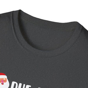 Ugly Christmas Sweater T-Shirt — “Due to Inflation This Is My Ugly Christmas Sweater” Holiday Tee