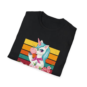 Happy Halloween Unicorn for Girls - Halloween Unicorn Tee Unisex Softstyle T-Shirt