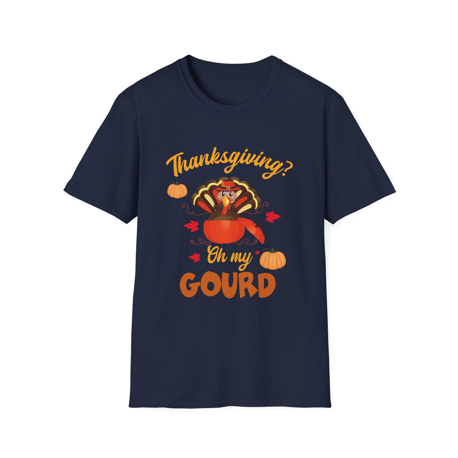 Thanksgiving "Oh My Gourd" Turkey T-Shirt
