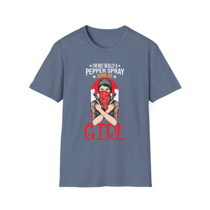 Gun Owner Girl tee Pepper Spray 2nd Amendment Unisex T-Shirt