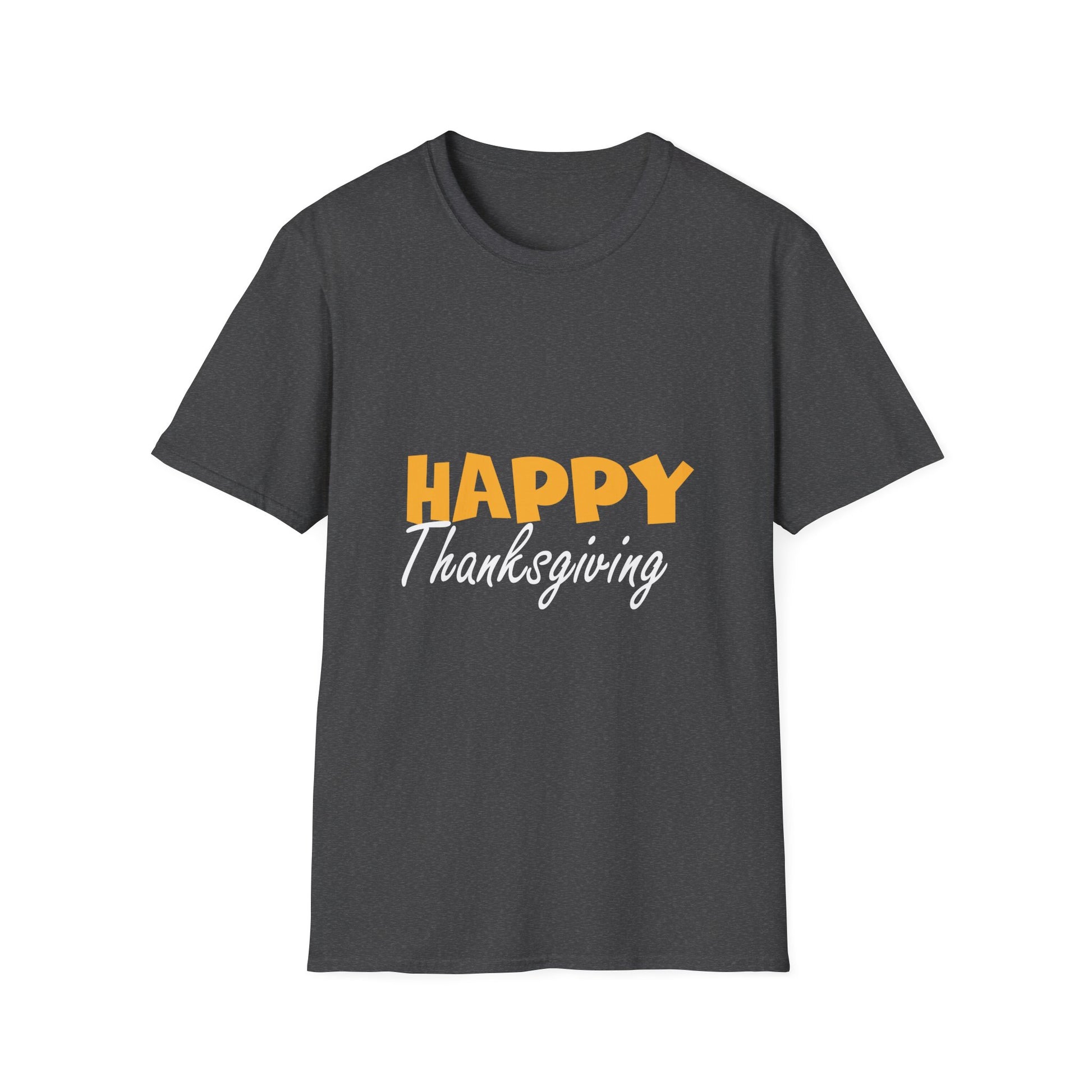 Happy Thanksgiving T-Shirt — Festive Holiday Tee for Thanksgiving Celebration