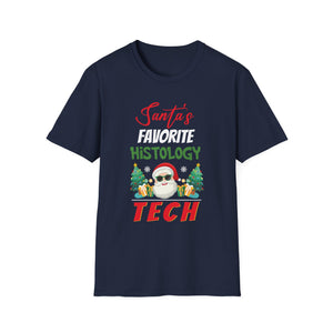Xmas Tree Santas Favorite Histology Tech Christmas Pajamas Unisex T-Shirt