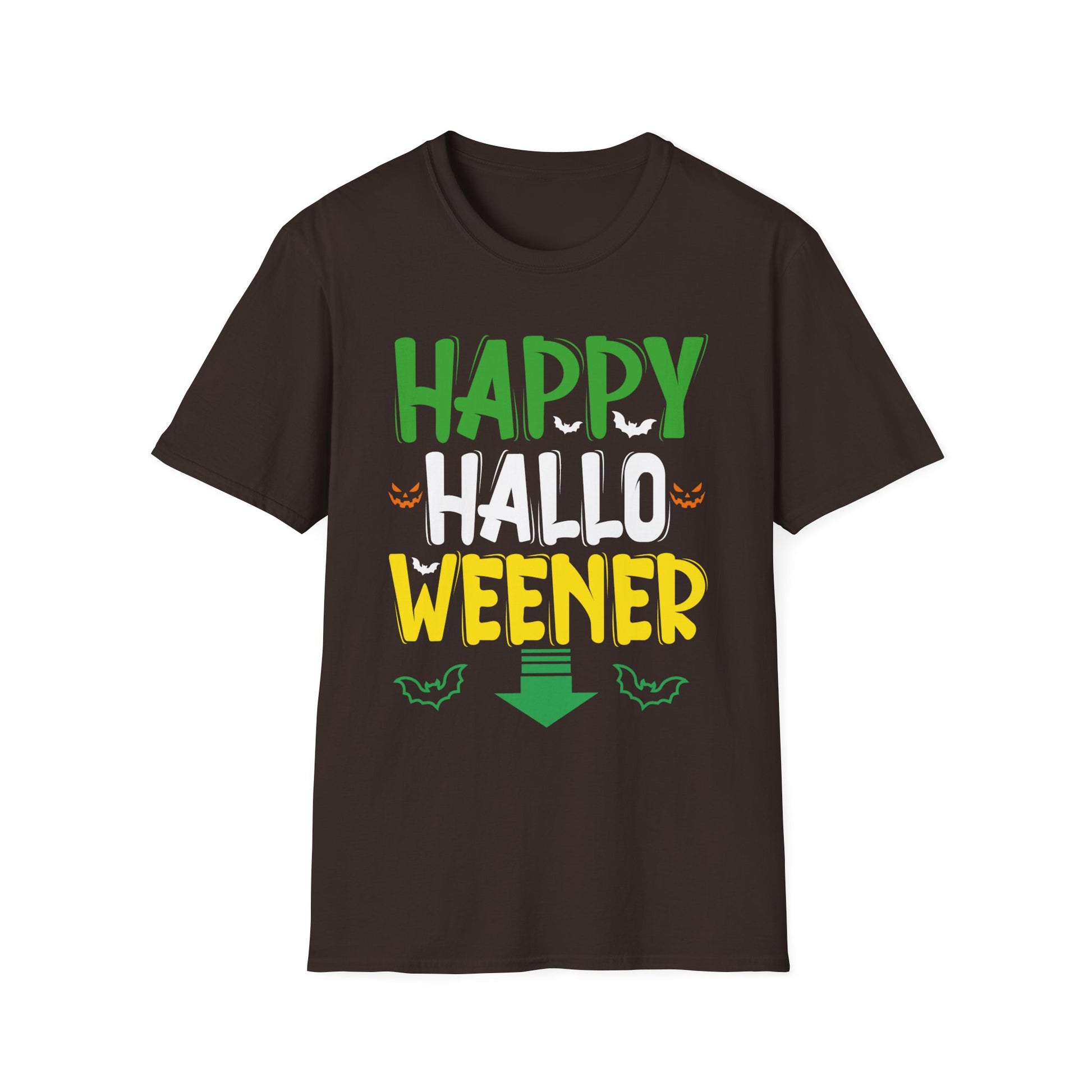 Happy Halloweener _ Funny Halloween Tee Unisex Softstyle T-Shirt
