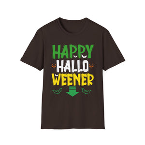Happy Halloweener _ Funny Halloween Tee Unisex Softstyle T-Shirt