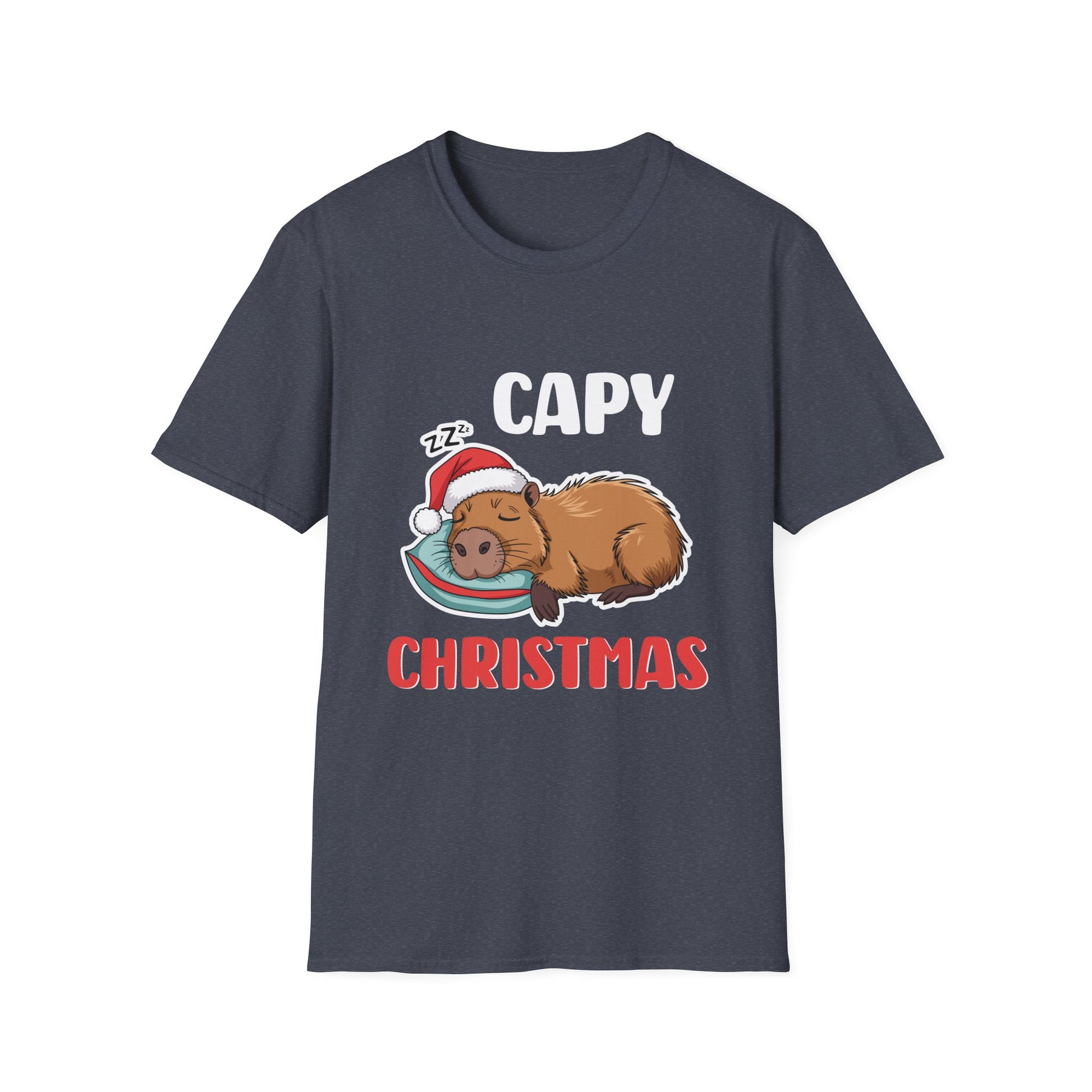 Capybara Christmas Unisex T-Shirt