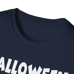 Halloween Junkie T-Shirt — Funny Halloween Tee with Bats