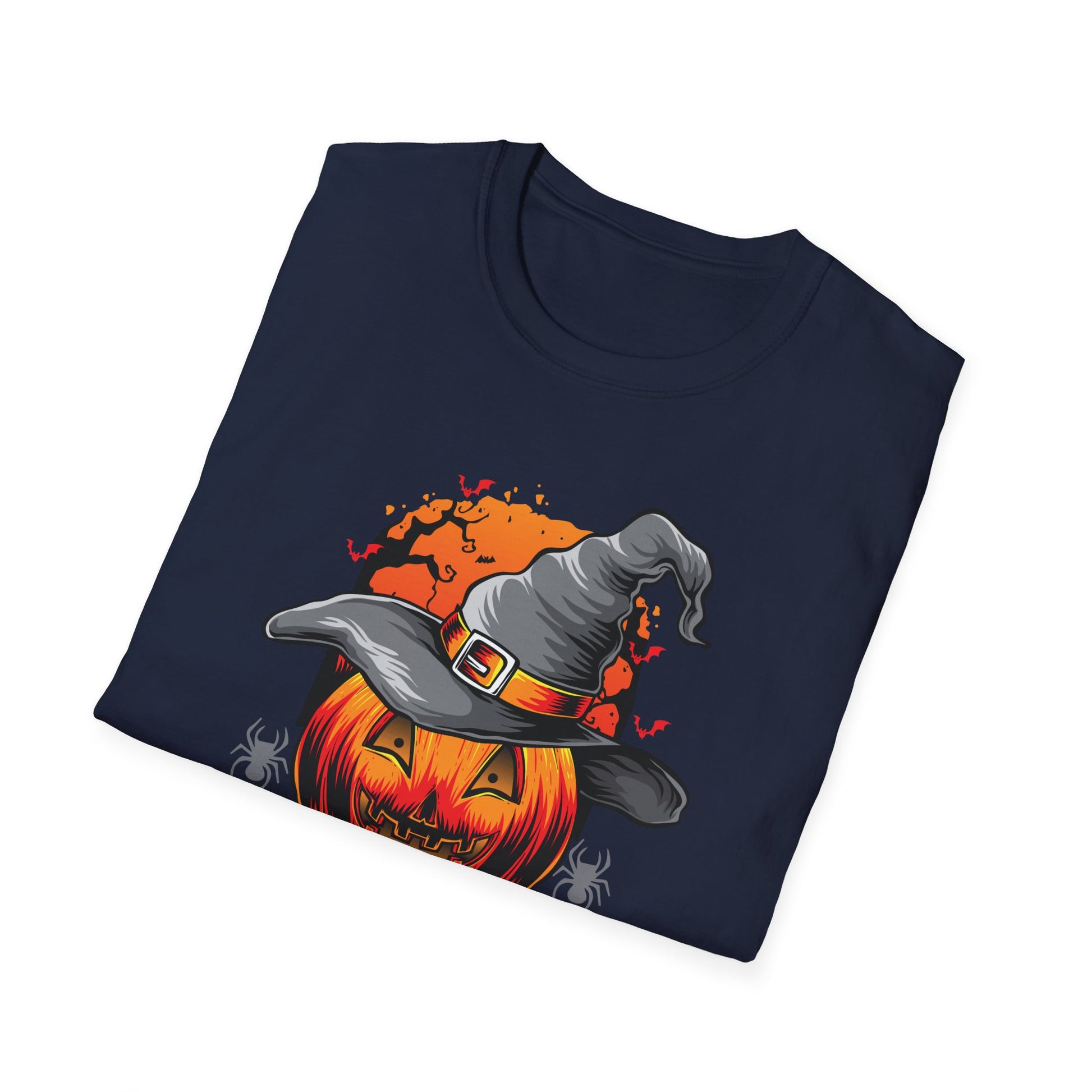 Halloween Pumpkin T-Shirt — Happy Halloween Jack-O'-Lantern Graphic Tee