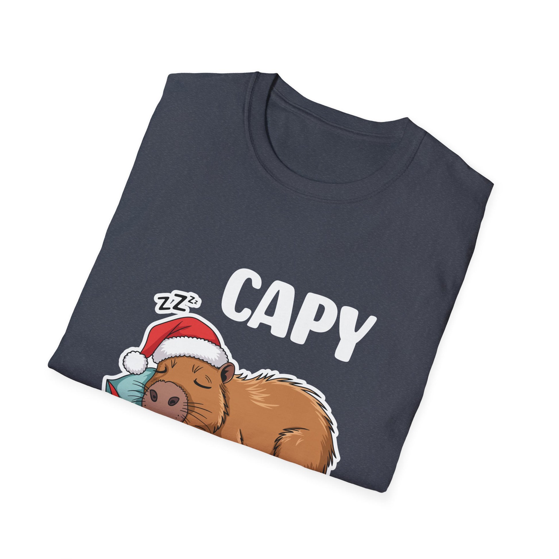 Capybara Christmas Unisex T-Shirt