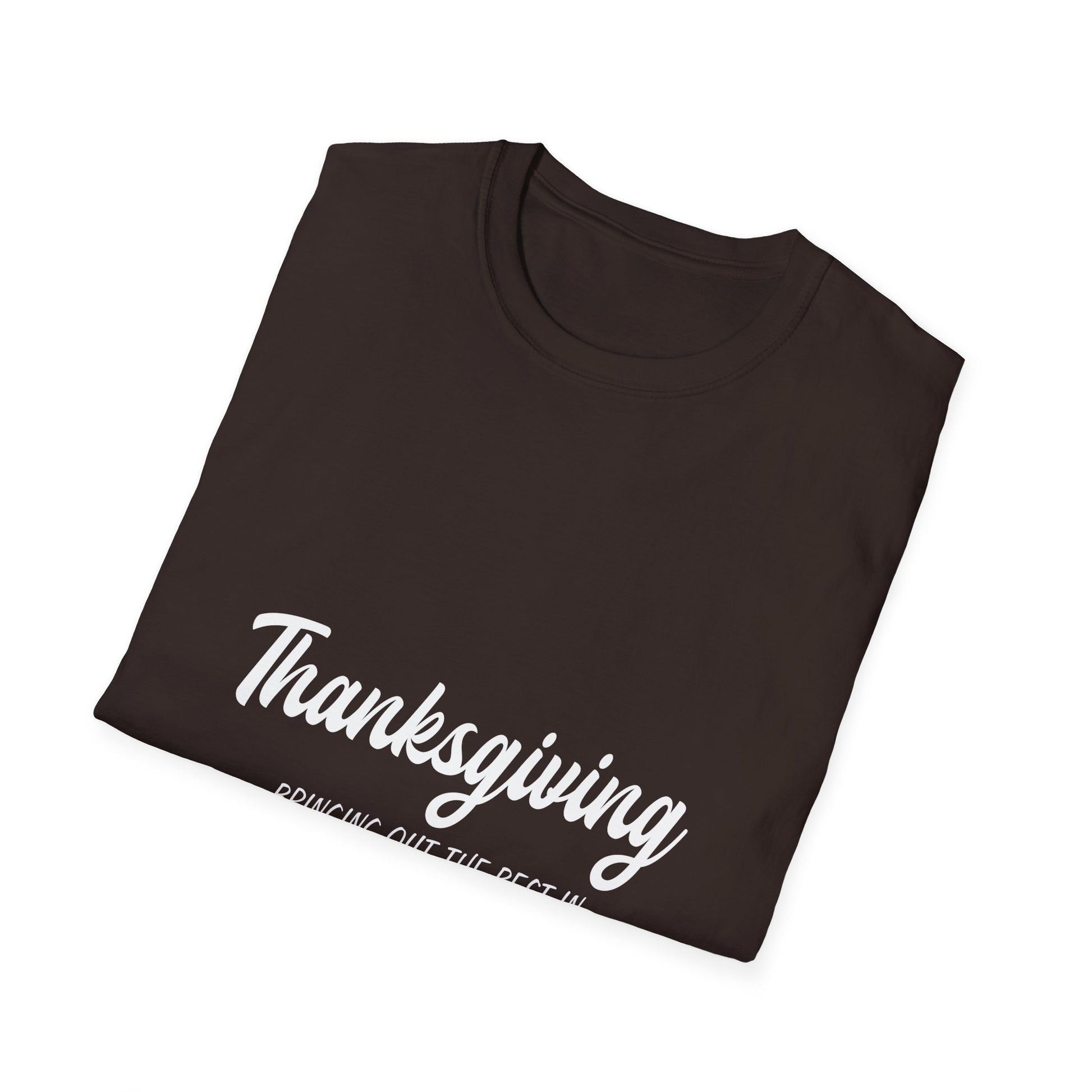 Thanksgiving Family Dysfunction T-Shirt — Funny Holiday Gathering Tee  Unisex T-Shirt