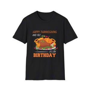 Thanksgiving Birthday T-Shirt — 