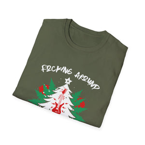 Funny Christmas Tree T-Shirt — “F*cking Around the Christmas Tree” Holiday Tee