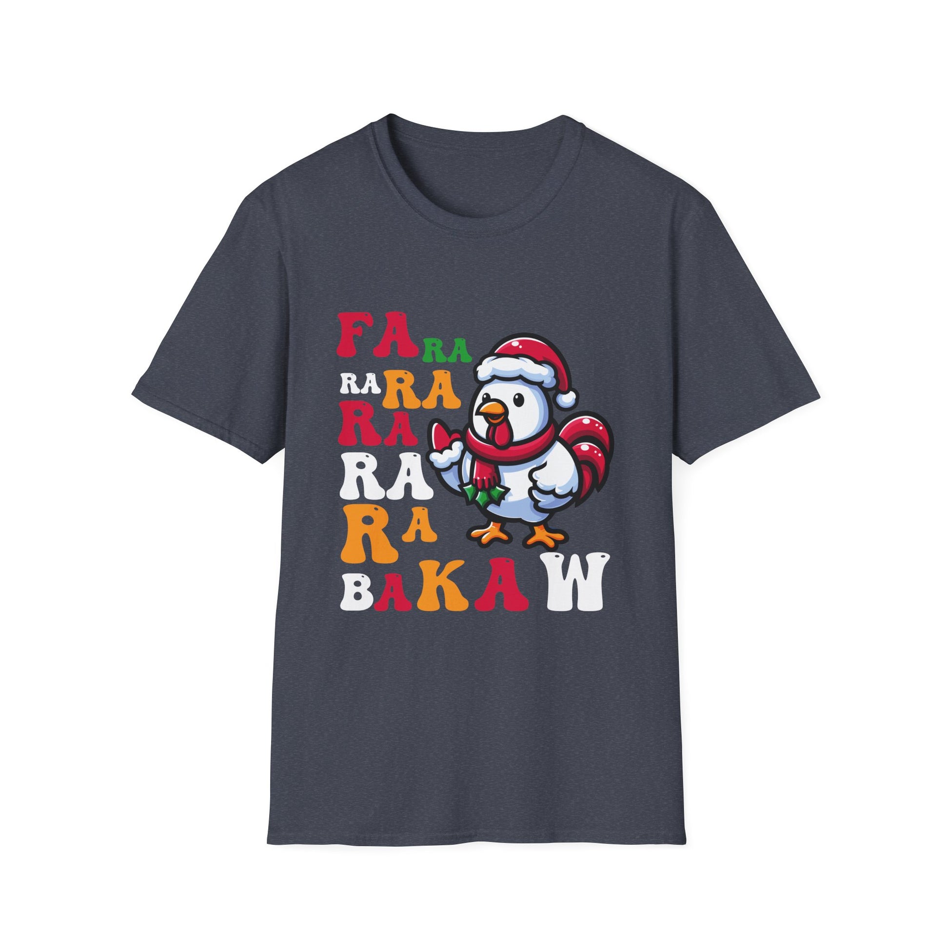 Christmas Chicken Caroling Ugly Christmas Knitted Cardigan Unisex T-Shirt