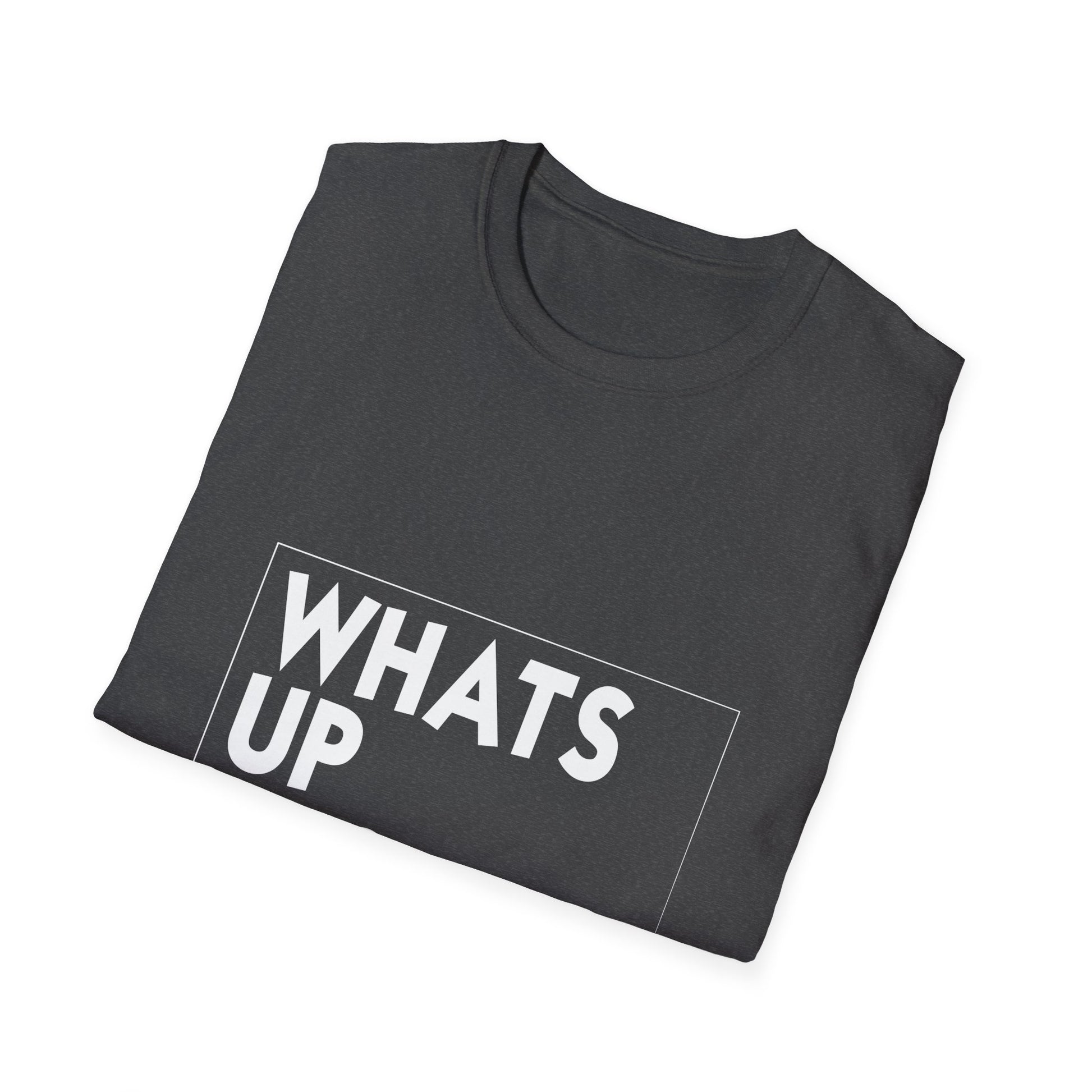 Whats Up Brother T-Shirt — Bold Monochrome Graphic Tee