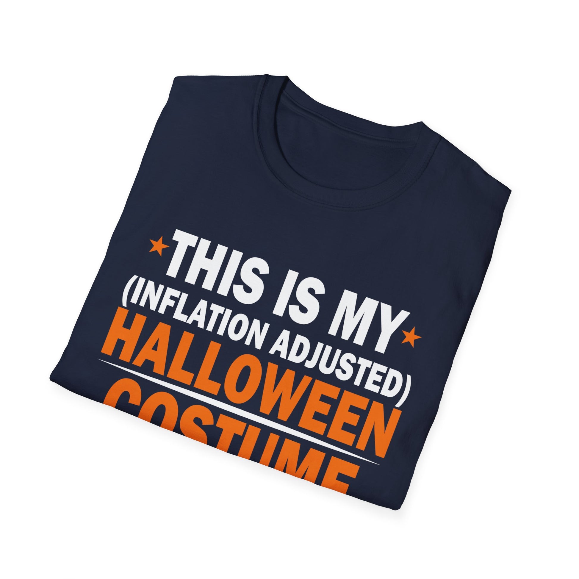 Funny Halloween Shirt Joke Inflation Halloween Costume  Unisex Softstyle T-Shirt
