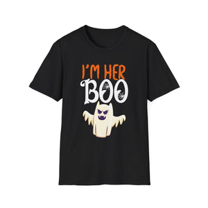 I'M Her Boo - Halloween Costume - Halloween Tee Unisex Softstyle T-Shirt