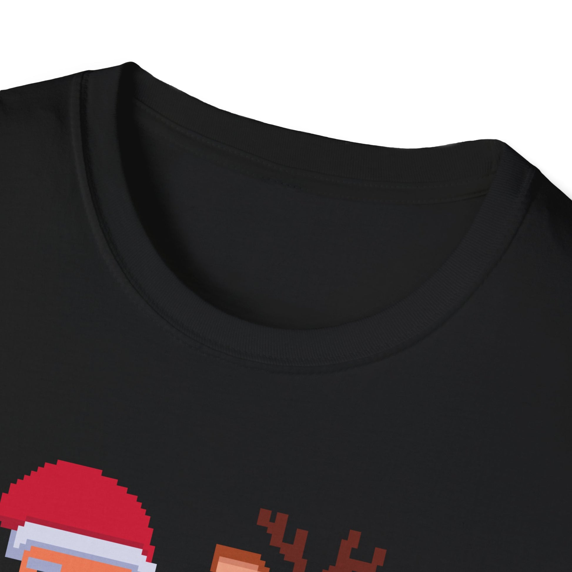 Christmas Santa Elf Lights Gaming Controllers Xmas Boys Kids T-Shirt