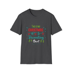 Christmas Decorating Shirt — Funny Holiday Tee with 