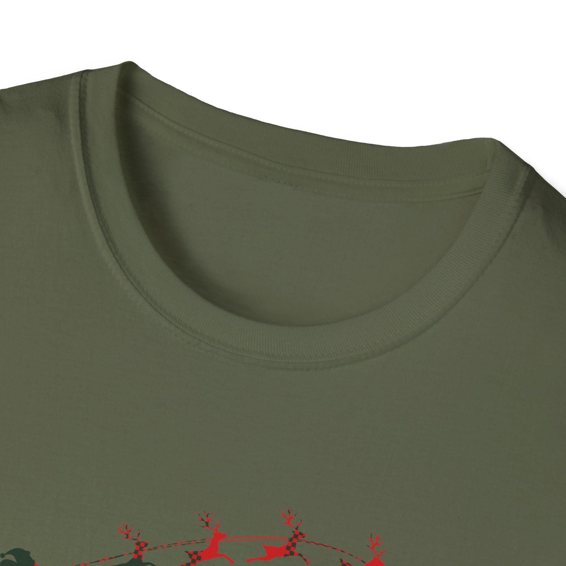 Christmas Shirt_ Buffalo Plaid Merry Christmas Unisex T-Shirt