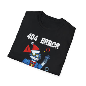 Anti Christmas Ugly Christmas 404 Error Christmas Unisex T-Shirt