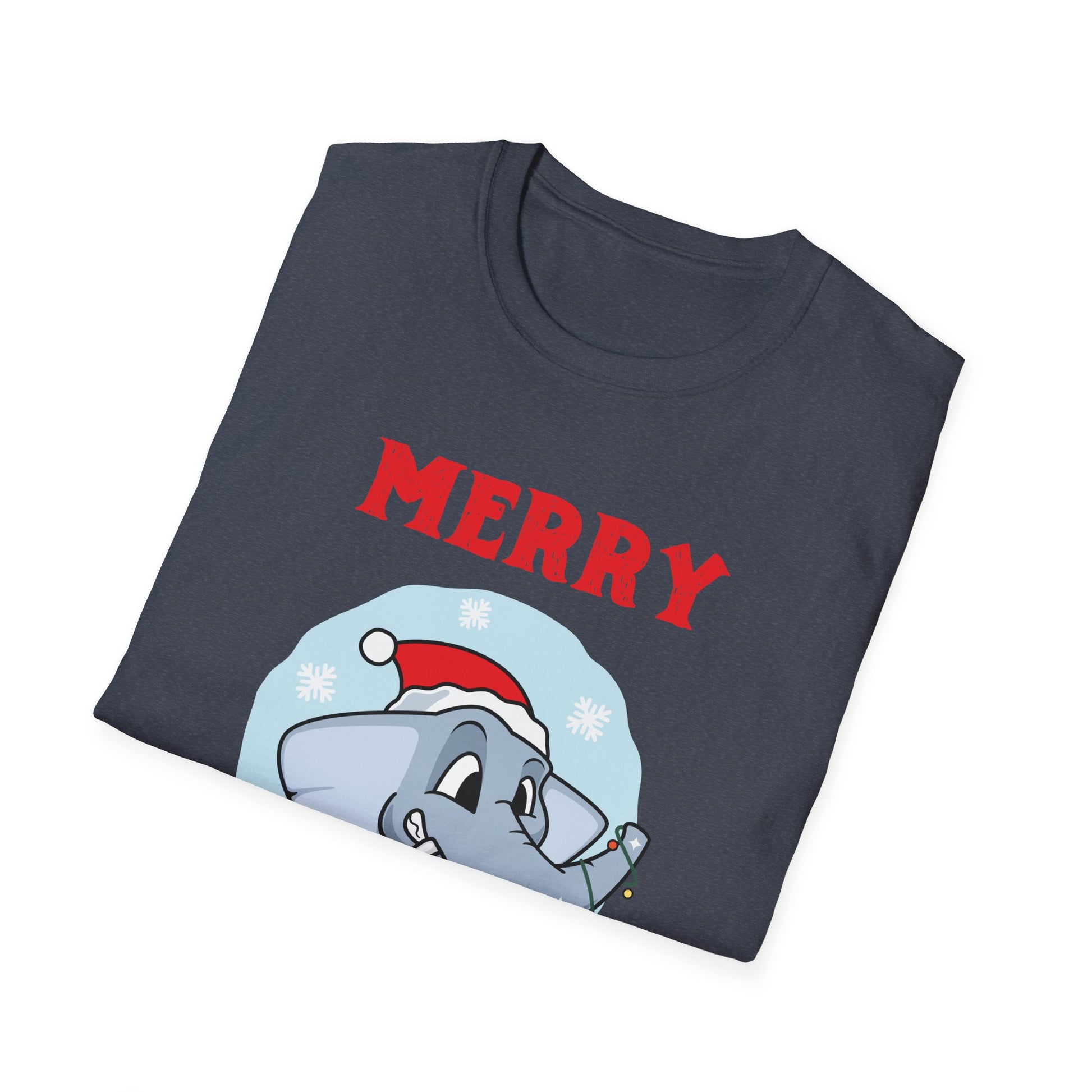 Christmas Elephant  Sweet Christmas Animals Unisex T-Shirt