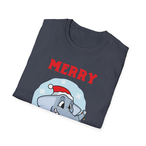 Christmas Elephant  Sweet Christmas Animals Unisex T-Shirt