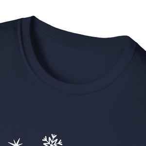 Christmas Crab Santa Hat Ugly Christmas Sweater Unisex T-Shirt