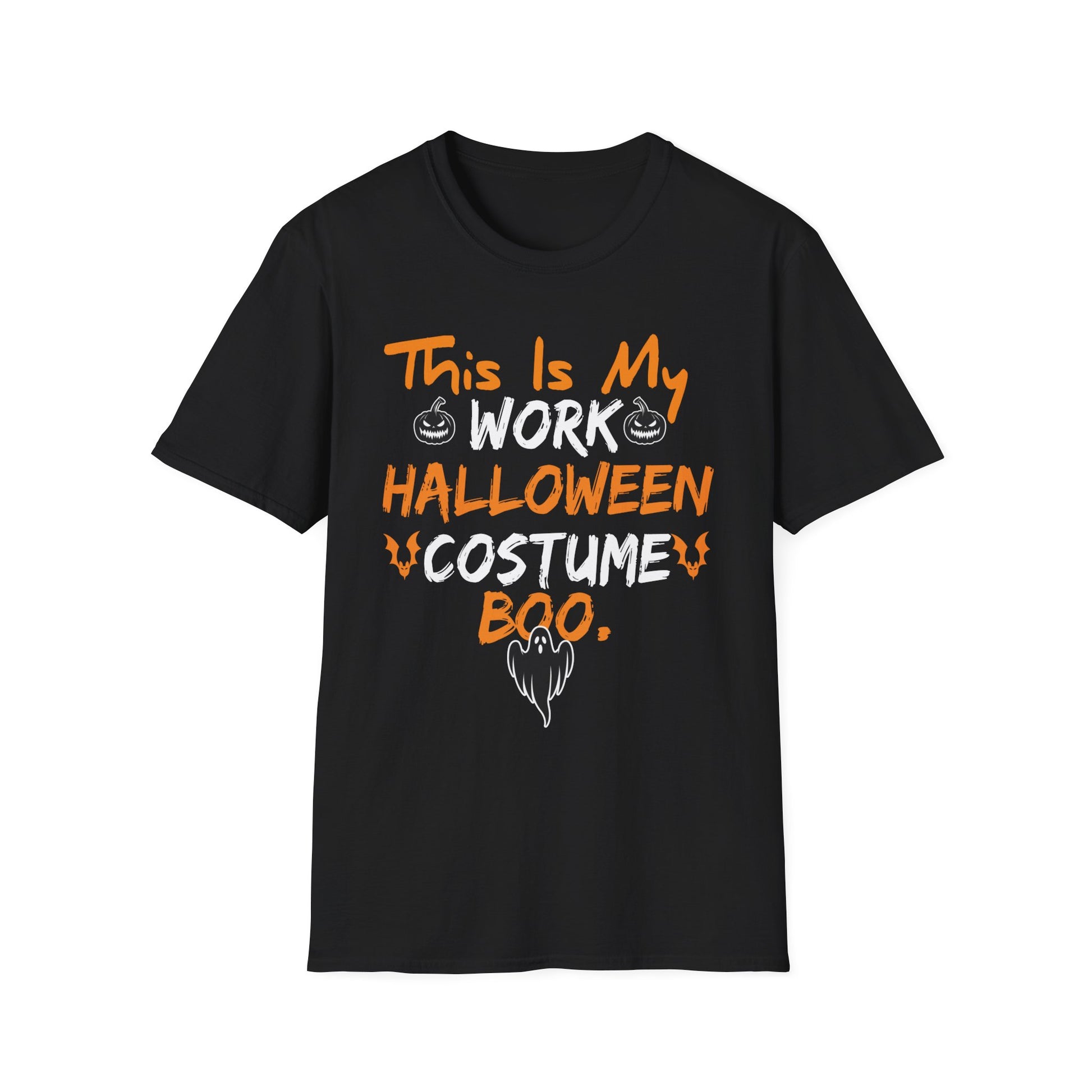 Halloween Work Costume T-Shirt – “This Is My Work Halloween Costume Boo”