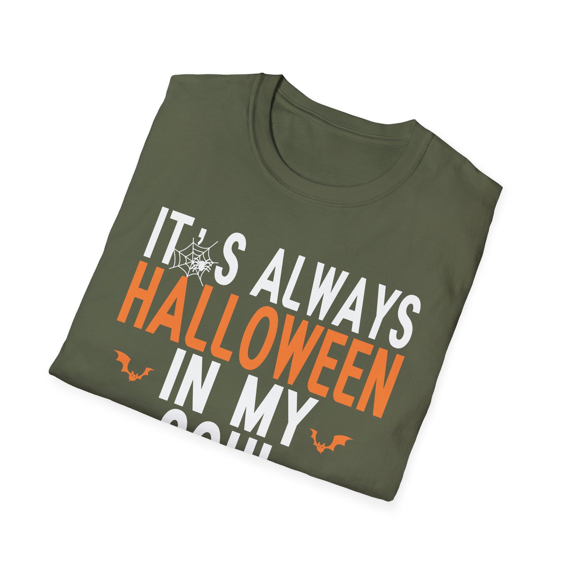 Halloween T-Shirt — "It's Always Halloween in My Soul" Seasonal Graphic Tee