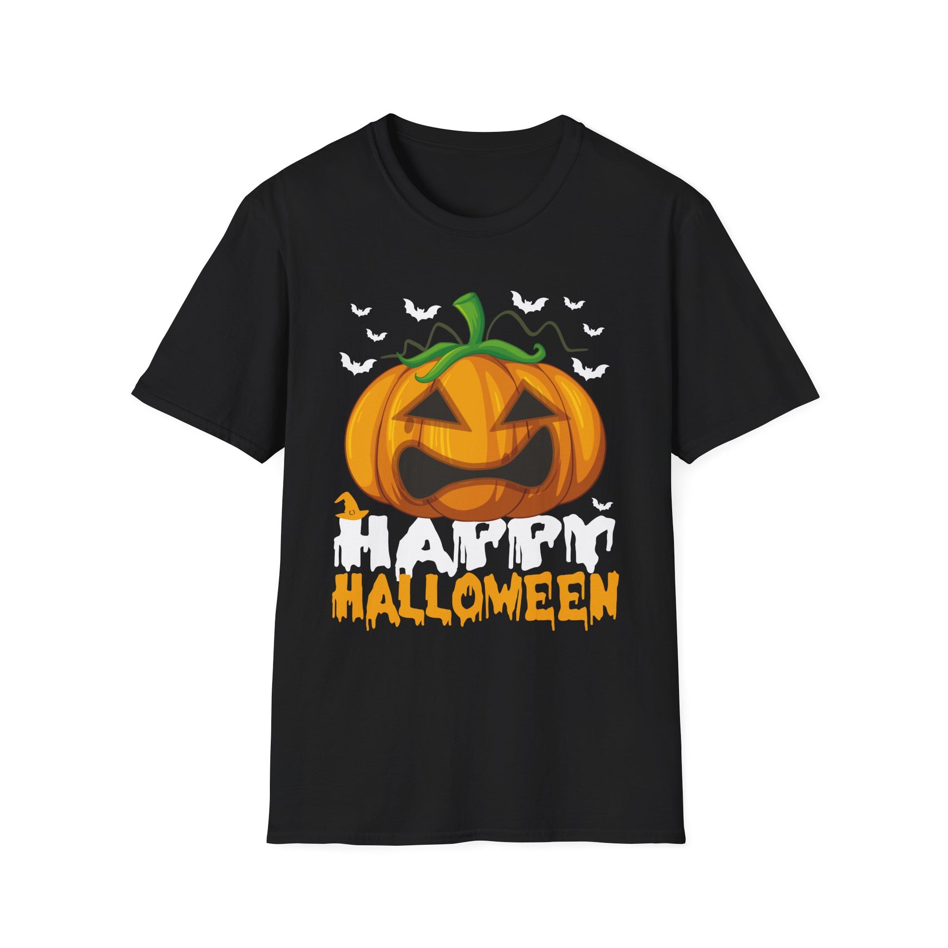 Happy Halloween Scary Pumpkin Halloween Costume Ghost TeeUnisex Softstyle T-Shirt