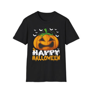Happy Halloween Scary Pumpkin Halloween Costume Ghost TeeUnisex Softstyle T-Shirt