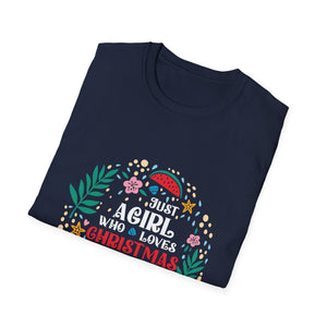 Christmas In July Shirt Girls Funny Summer Beach Vacation Unisex T-Shirt