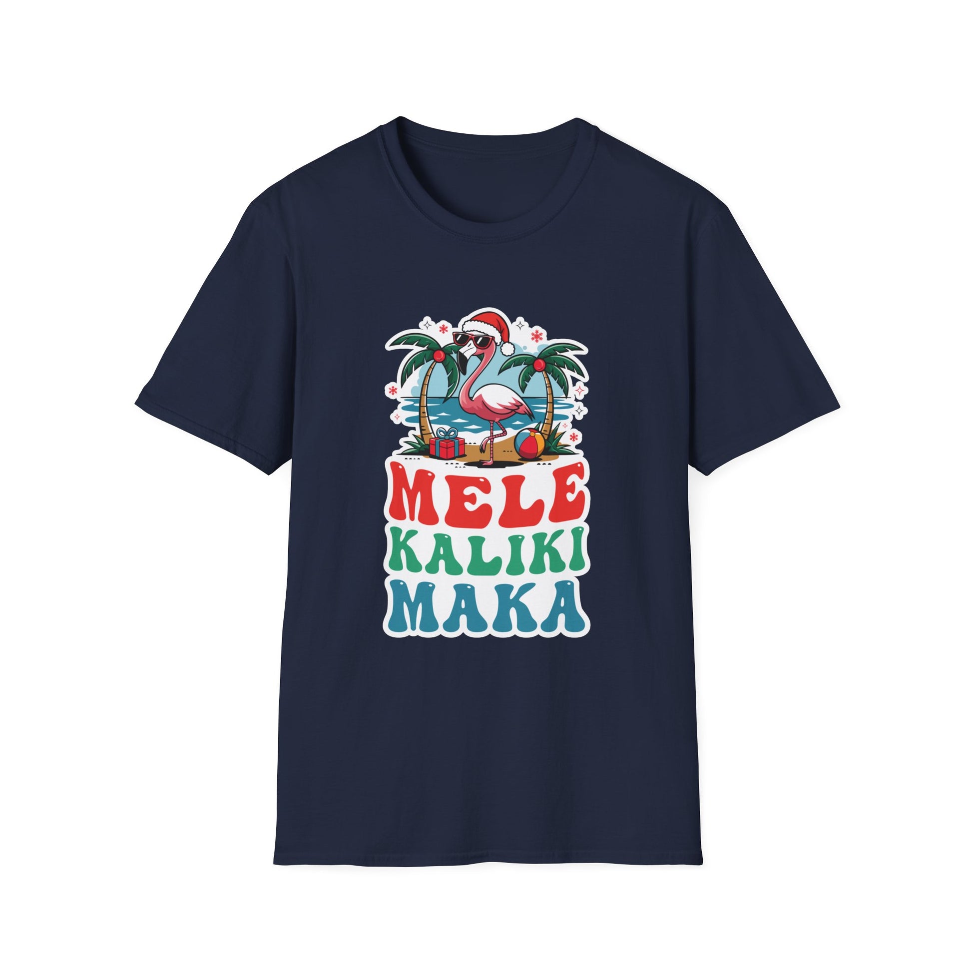 Mele Kalikimaka Shirt For Women Hawaiian Hawaii Christmas T-Shirt