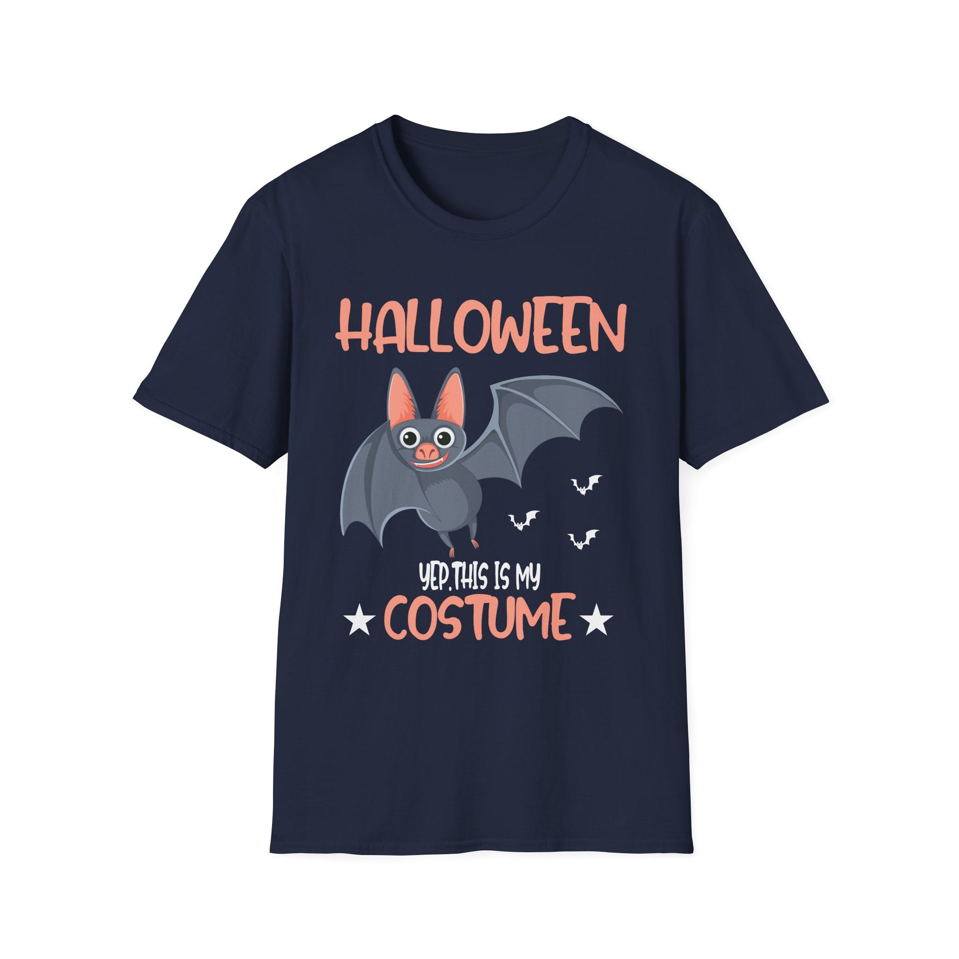 Halloween Bat T-Shirt — "Yep, This Is My Costume" Cute Halloween Tee