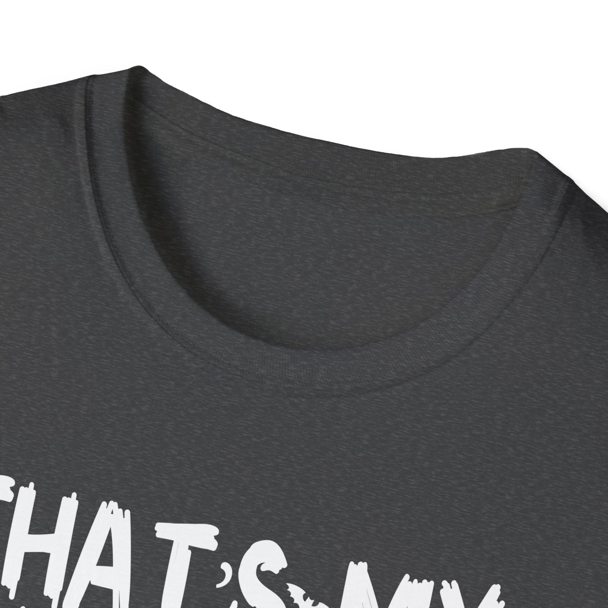 Halloween Costume T-Shirt — "That's My Halloween Costume — The End"