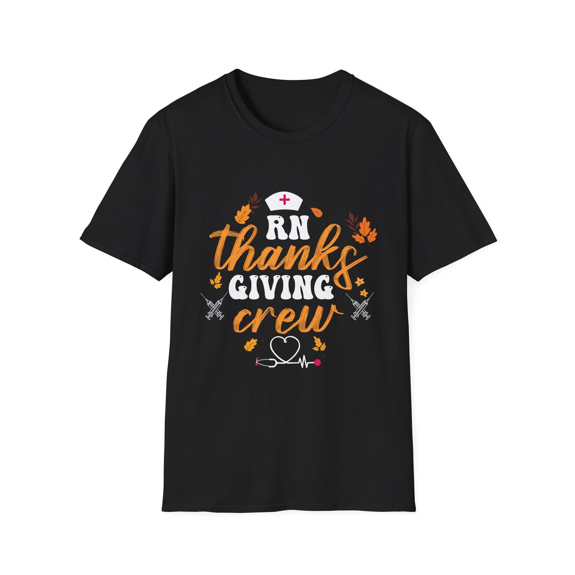 Thanksgiving Crew RN T-Shirt for Nurses  Unisex T-Shirt