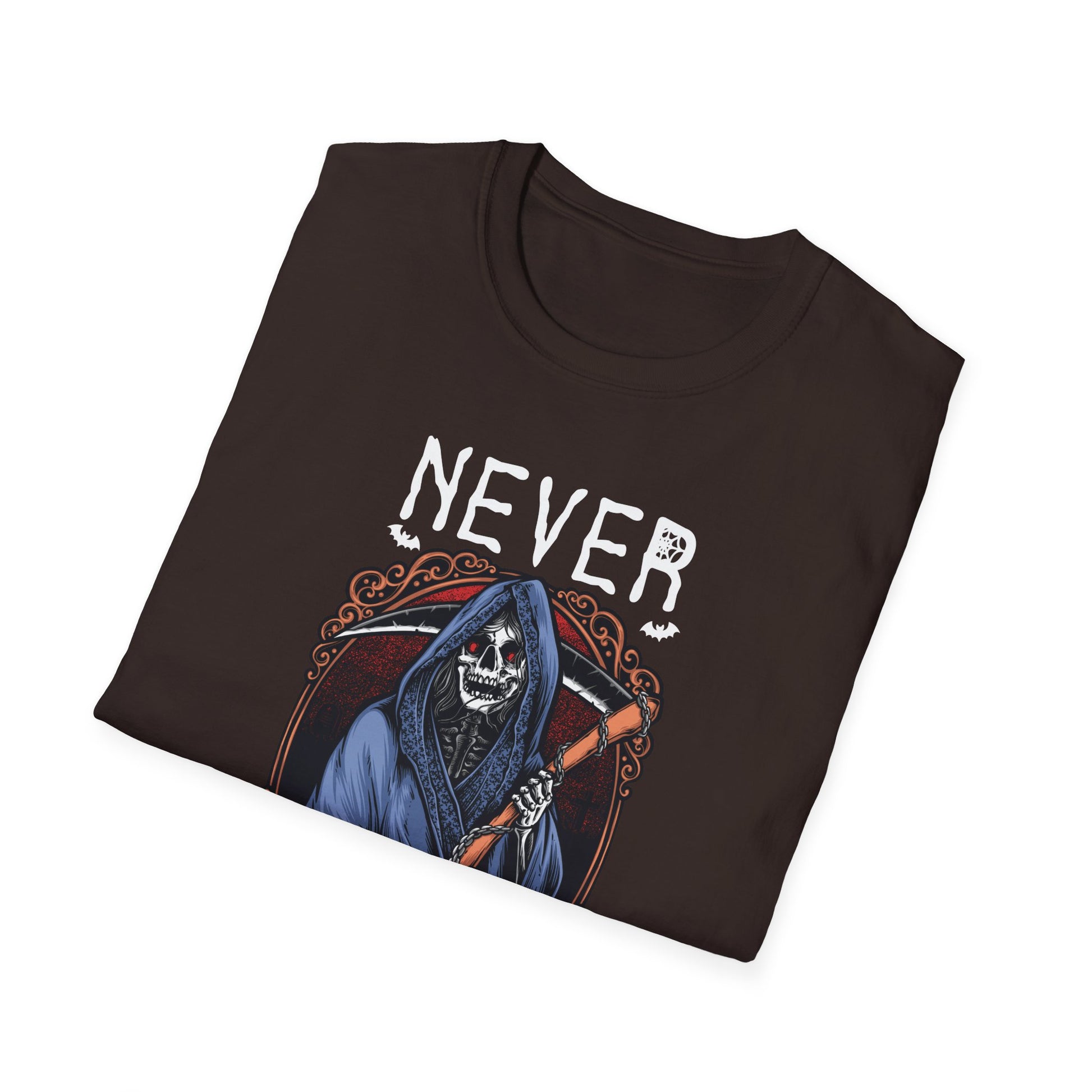 Never Better Grim Reaper T-Shirt — Funny Dark Humor Tee