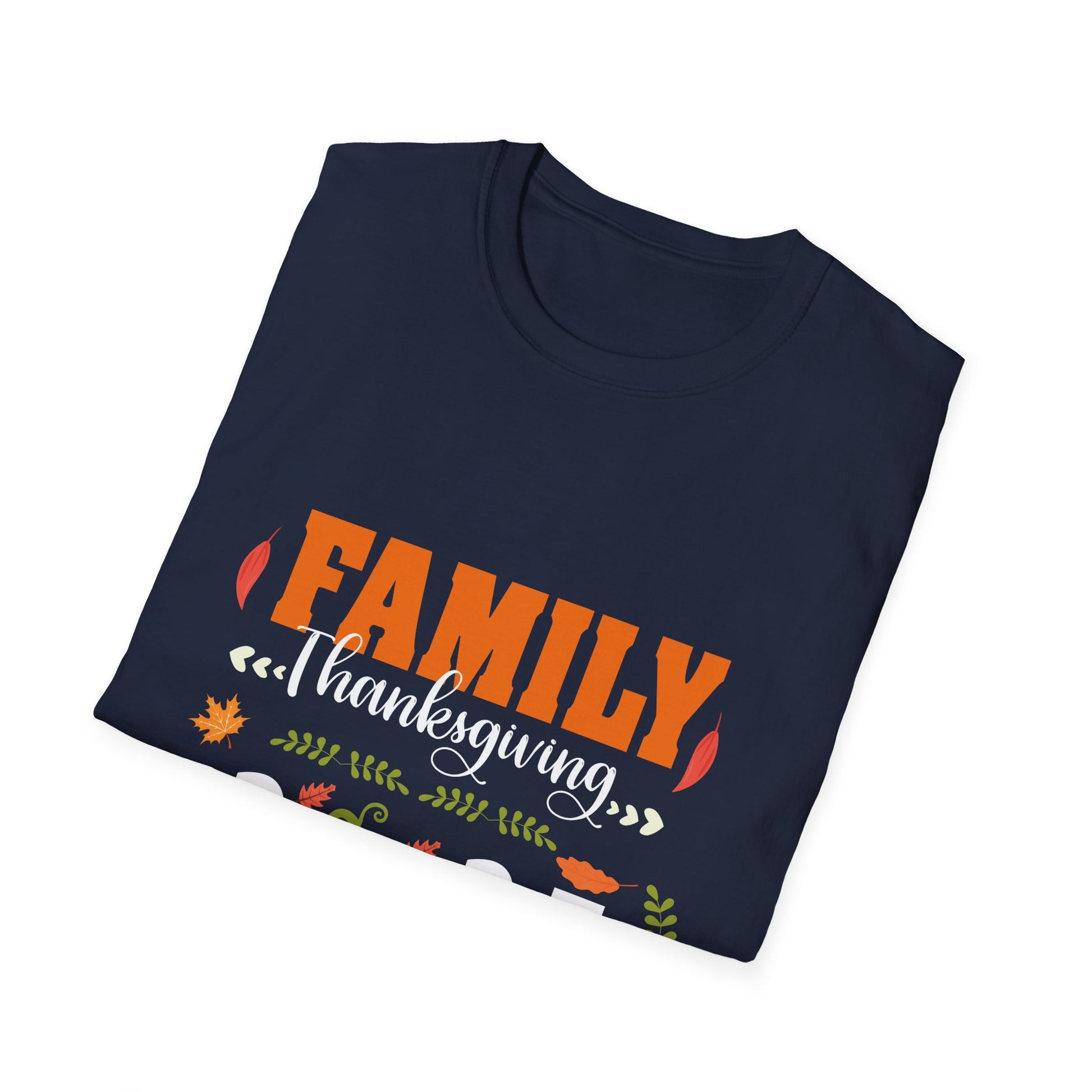 Thankful for My Family 2025 Thanksgiving T-Shirt  Unisex T-Shirt