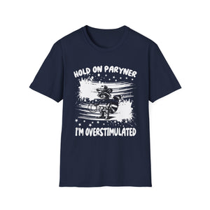 Overstimulated Raccoon T-Shirt — 