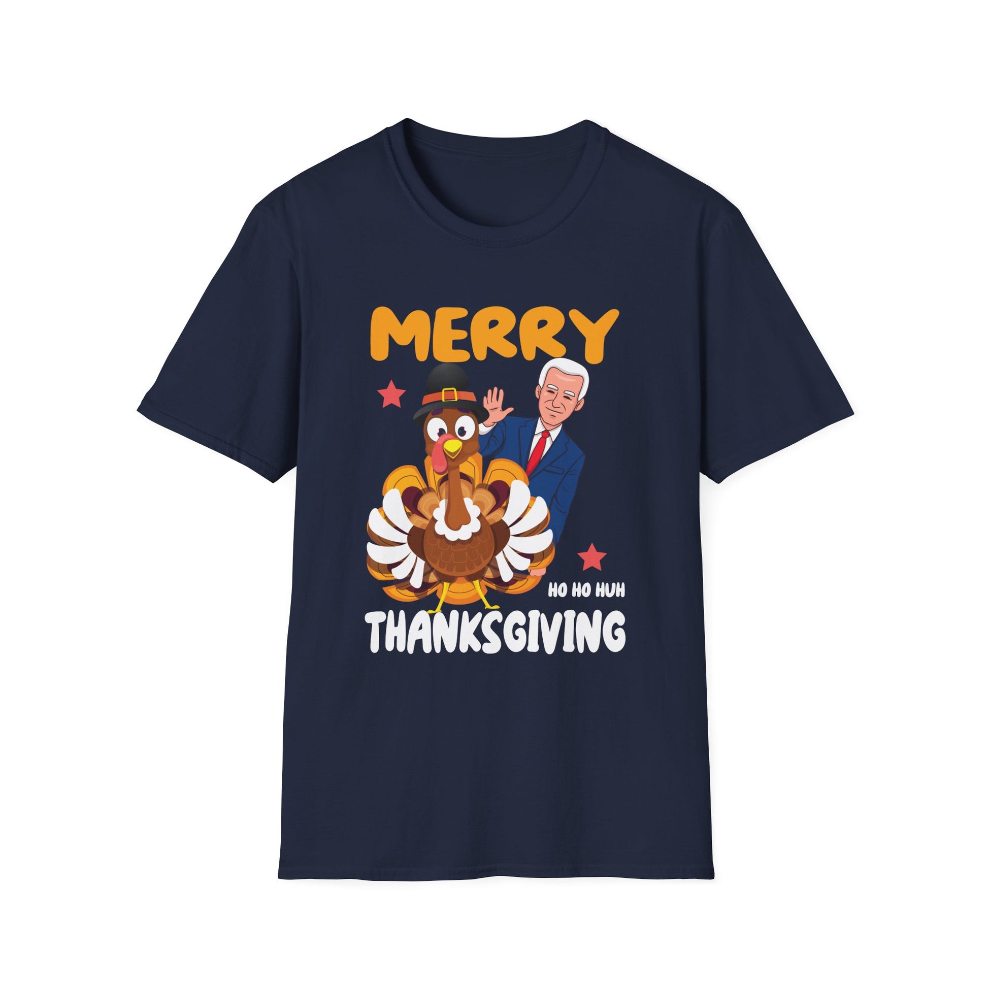 Merry Thanksgiving Turkey Tee — Funny Holiday Graphic  Unisex T-Shirt