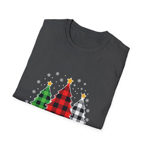 Christmas Plaid Tree T-Shirt — 